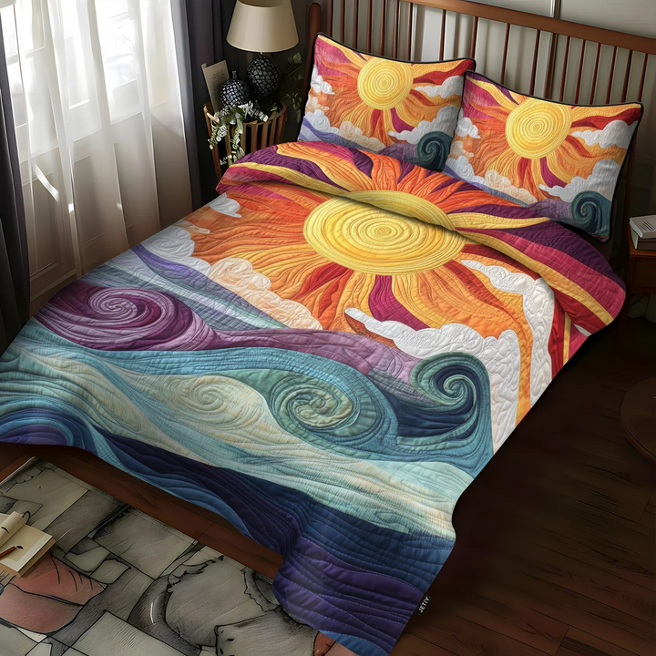 Mia Ottawa - 3-Piece Quilted Bedding Set