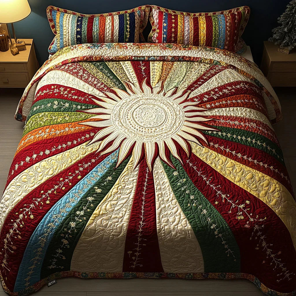 Mia Ottawa - Sunburst Quilted Bedding Set