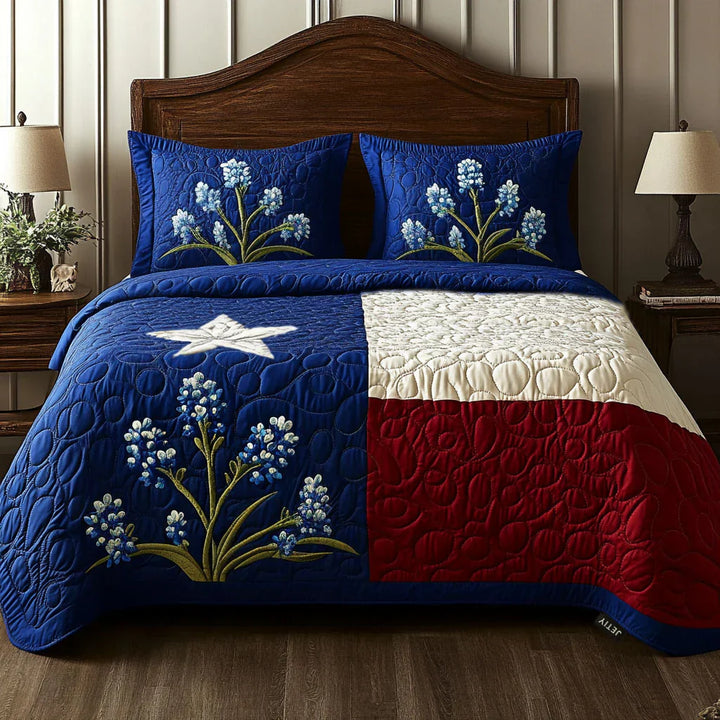 Mia Ottawa - 3-Piece Quilted Bedding Set