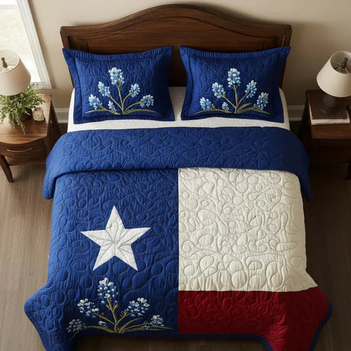 Mia Ottawa - 3-Piece Quilted Bedding Set