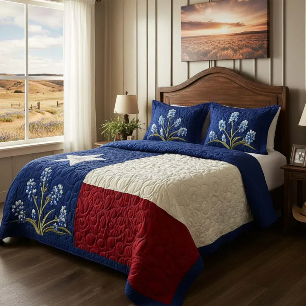 Mia Ottawa - 3-Piece Quilted Bedding Set