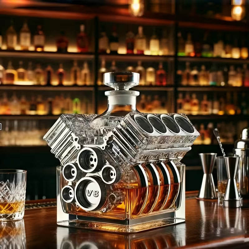 Mia Ottawa - Motor-Inspired Whisky Flask