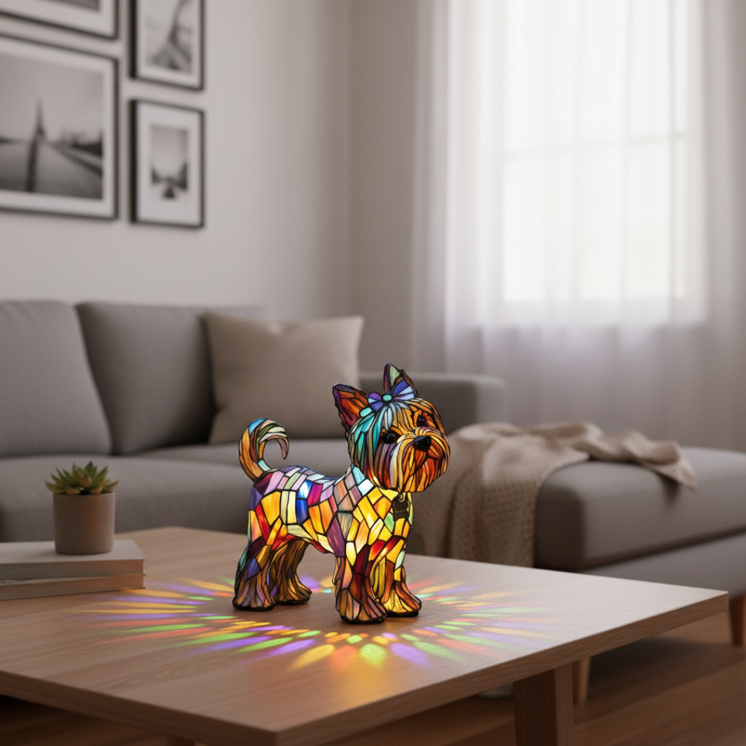 Mia Ottawa - Enchanting Canine LED Figurine