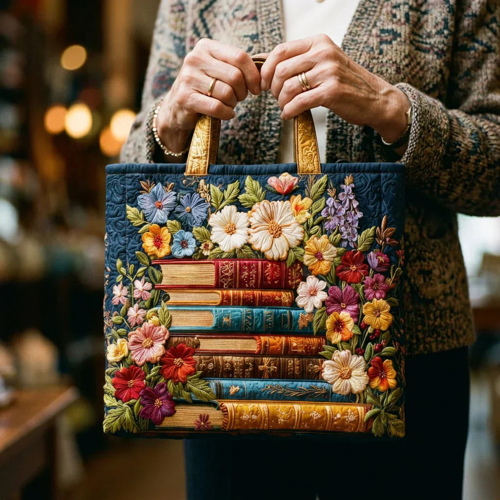 Mia Ottawa - Artisan Floral Embroidered Tote