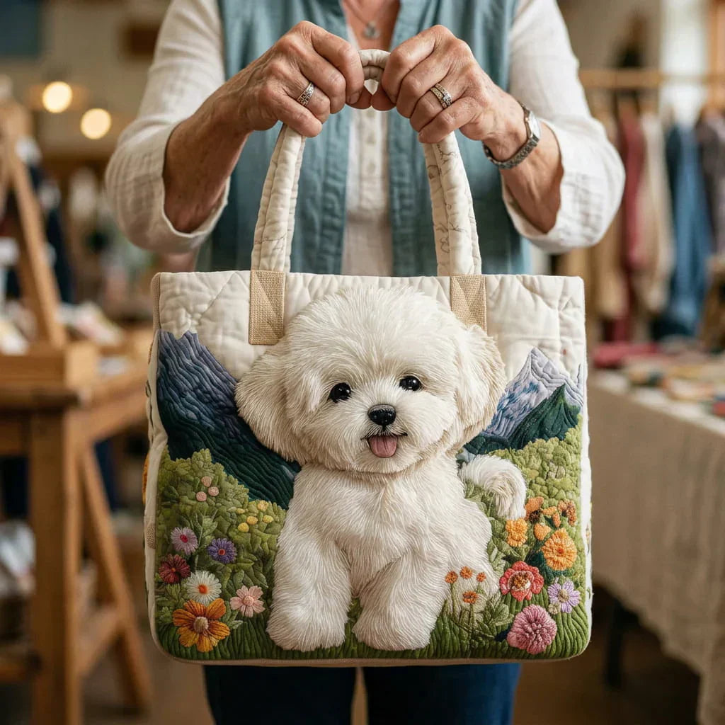 Mia Ottawa - Charming Canine Quilted Tote