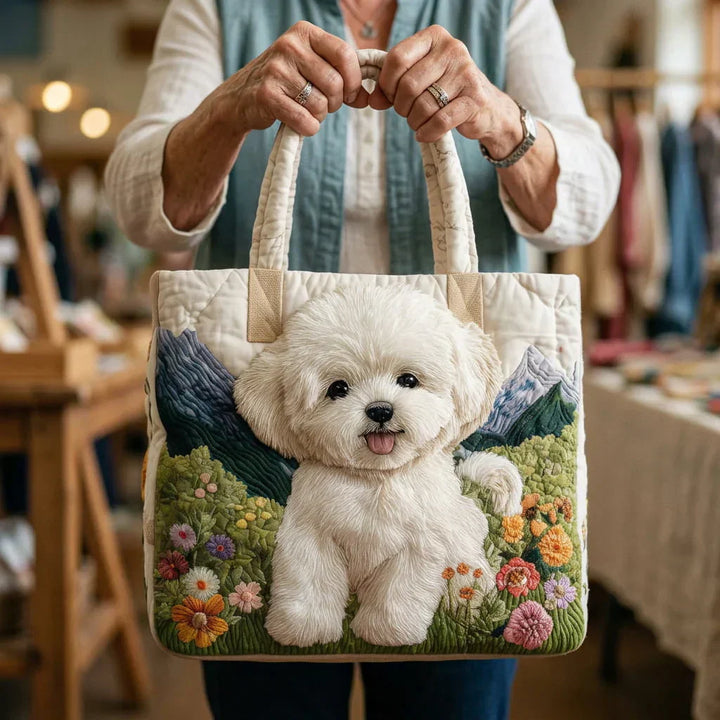 Mia Ottawa - Charming Canine Quilted Tote