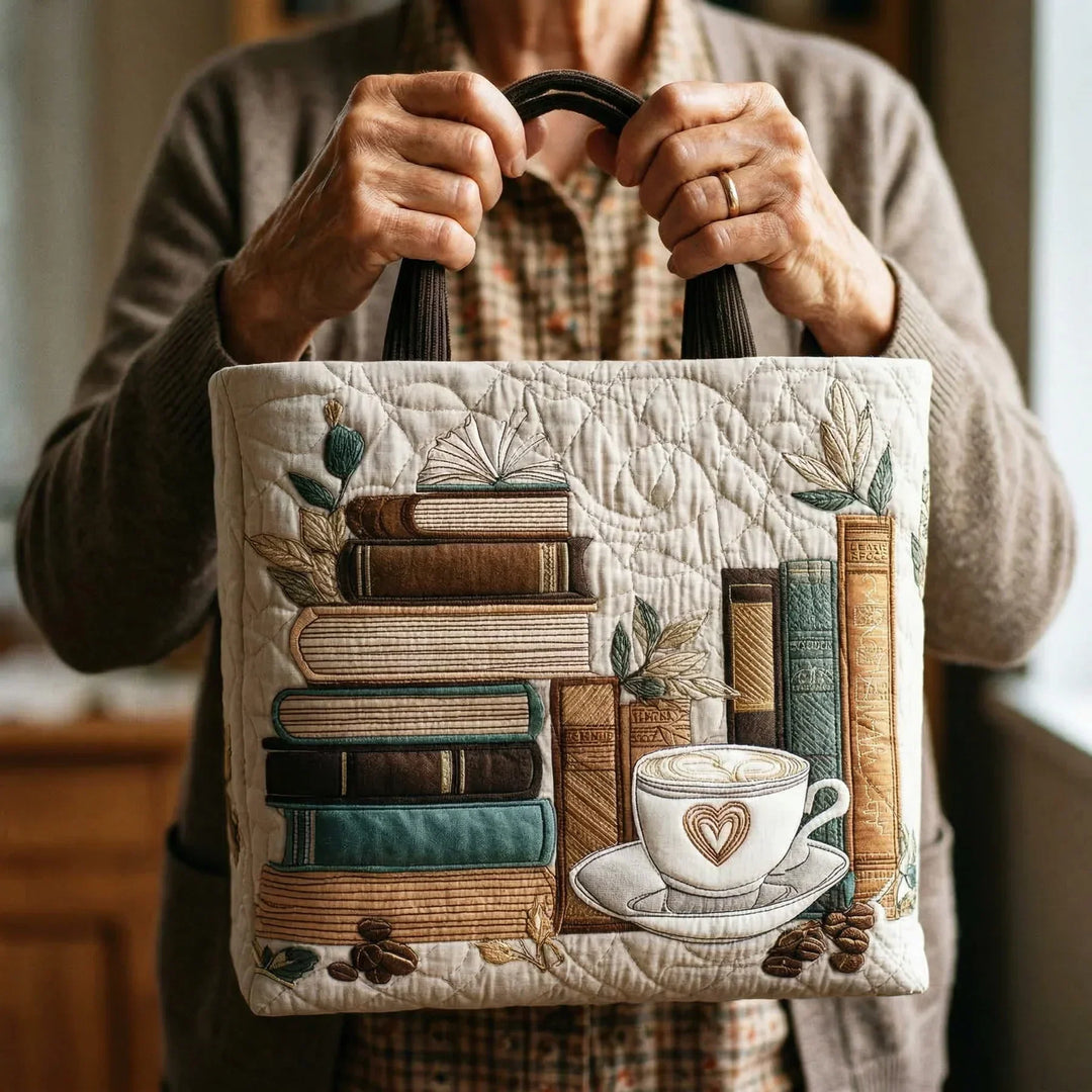Mia Ottawa - Padded Book and Coffee Tote