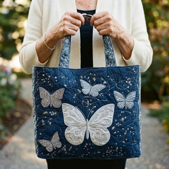 Mia Ottawa - Butterfly Embellished Tote Bag