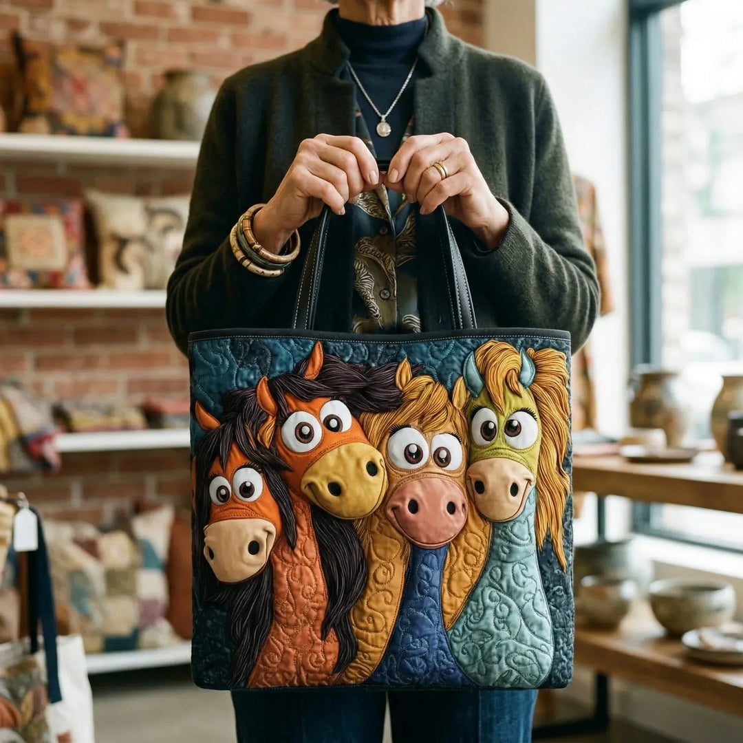 Mia Ottawa - Festive Pony Tote Bag