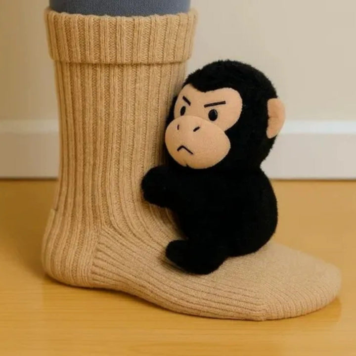 Mia Ottawa - Playful Monkey Socks