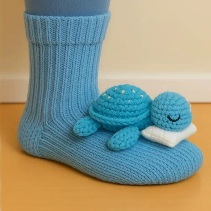 Mia Ottawa - Charming Turtle Socks