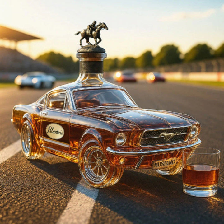 Mia Ottawa - Mustang Whisky Flask