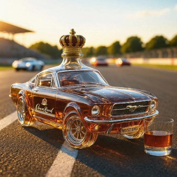 Mia Ottawa - Mustang Whisky Flask