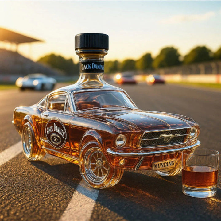 Mia Ottawa - Mustang Whisky Flask