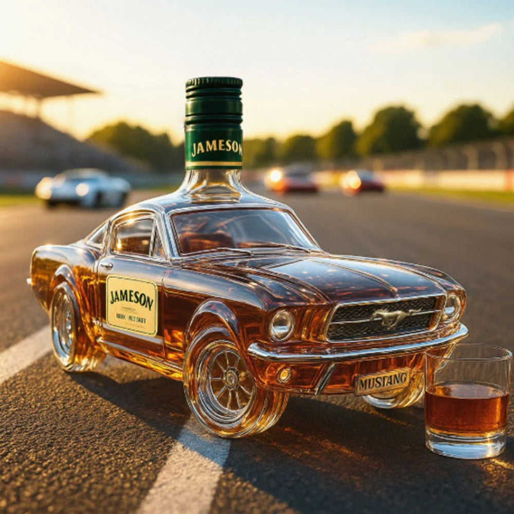 Mia Ottawa - Mustang Whisky Flask