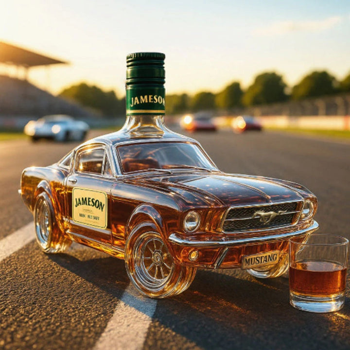 Mia Ottawa - Mustang Whisky Flask